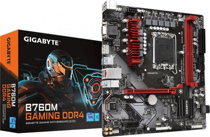 Материнська плата Gigabyte B760M Gaming DDR4 Socket 1700