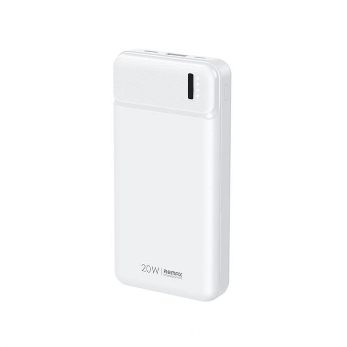 Універсальна мобільна батарея Remax RPP-288 Pure 20000mAh White (6954851241621)