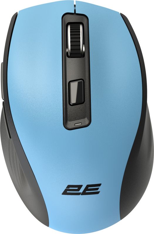 Миша бездротова 2E MF250 Silent WL Blue (2E-MF250WBL) USB