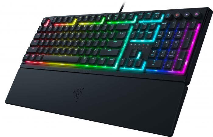 Клавiатура Razer Ornata V3 Black (RZ03-04460100-R3M1) 