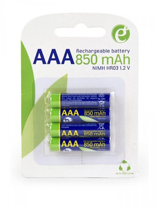 Аккумулятор EnerGenie AAA/HR03 Ni-MH 850 mAh BL 4шт