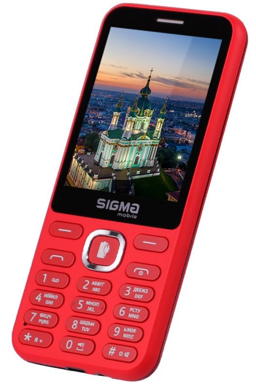 Мобiльний телефон Sigma mobile X-style 31 Power Type-C Dual Sim Red