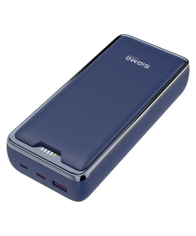 Універсальна мобільна батарея Sigma X-power SI30A4QX 30000mAh Blue (4827798424414)