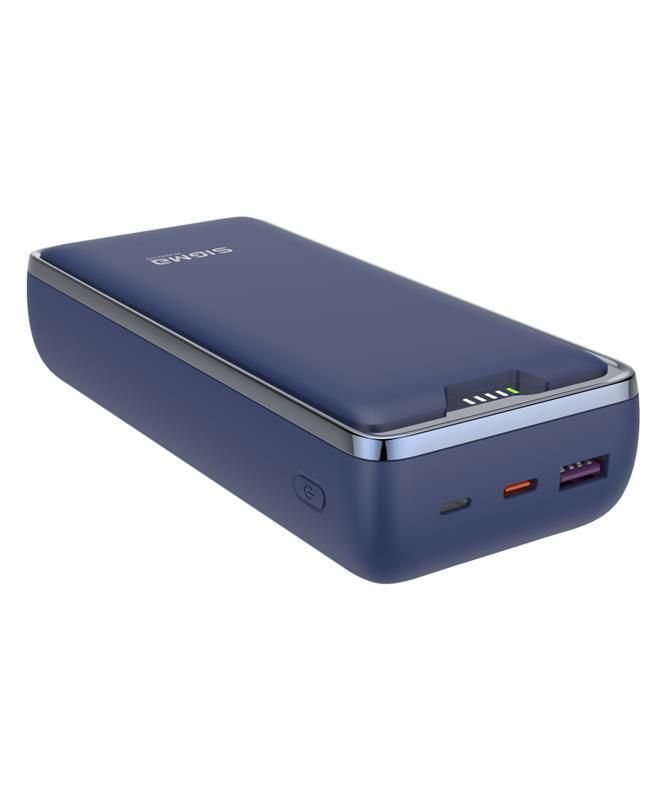 Універсальна мобільна батарея Sigma X-power SI30A4QX 30000mAh Blue (4827798424414)