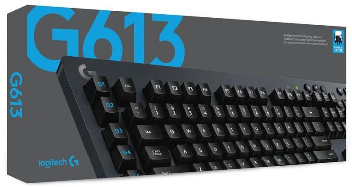 Клавіатура бездротова Logitech G613 Black (920-008393)