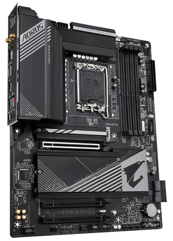 Материнська плата Gigabyte B760 Aorus Elite AX Socket 1700