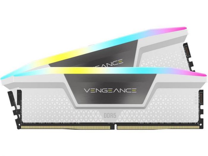 Модуль пам`ятi DDR5 2x16GB/5600 Corsair Vengeance RGB White (CMH32GX5M2B5600C36WK)