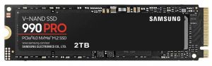 Накопичувач SSD 2ТB Samsung 990 PRO M.2 2280 PCIe 4.0 x4 NVMe V-NAND MLC (MZ-V9P2T0BW)