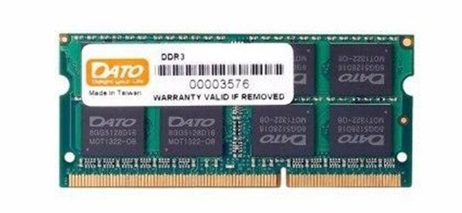 Модуль пам`ятi SO-DIMM 8GB/1600 DDR3 Dato (DT8G3DSDLD16)