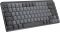 Клавіатура бездротова Logitech MX Mechanical Mini Minimalist Graphite (920-010780)
