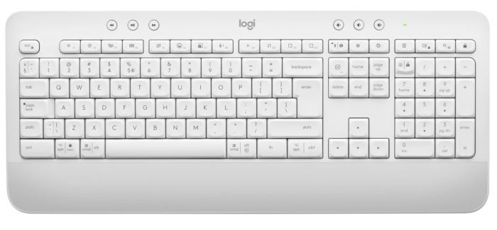 Клавiатура бездротова Logitech Signature K650 US OffWhite USB (920-010977)