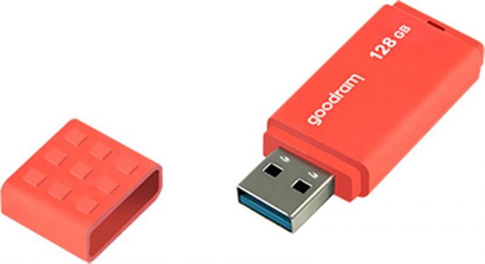 Флеш-накопичувач USB3.0 128GB GOODRAM UME3 Orange (UME3-1280O0R11)