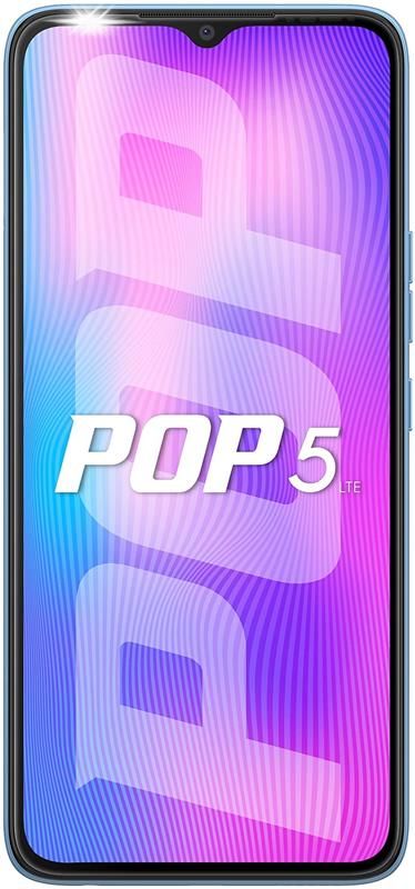 Смартфон Tecno Pop 5 LTE (BD4i) 3/32Gb Dual Sim Ice Blue (4895180777356)