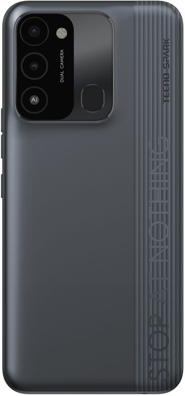 Смартфон Tecno Spark 8С (KG5k) 4/128GB Dual Sim Magnet Black (4895180777936)
