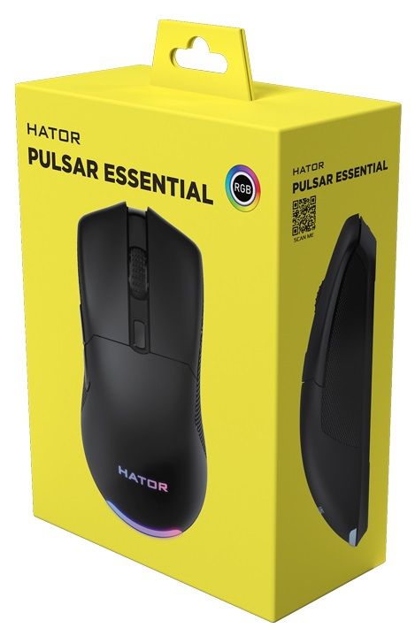 Мишка Hator Pulsar Essential Black (HTM-312)