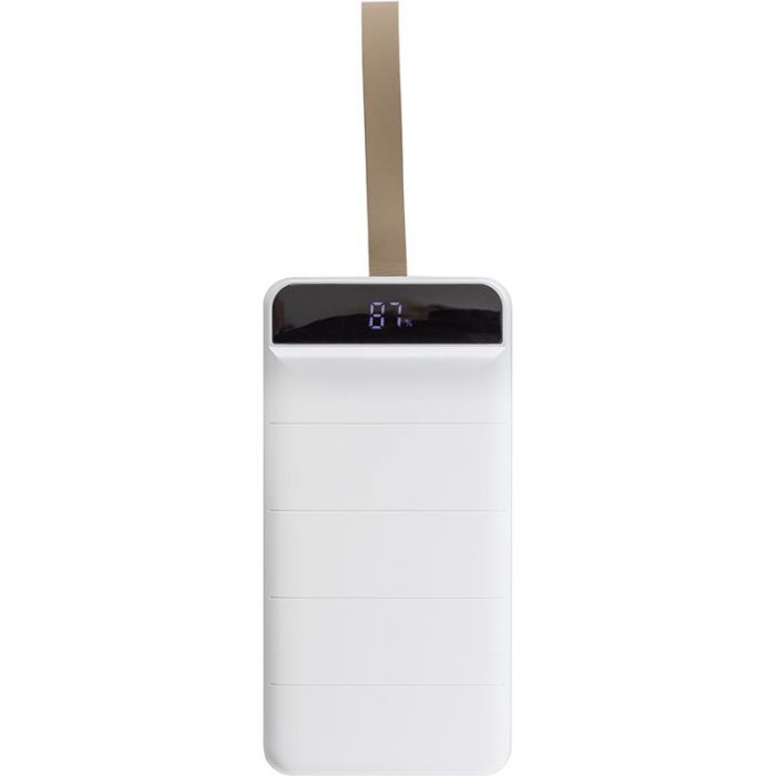 Універсальна мобільна батарея PowerPlant 36000mAh White (PB930166)