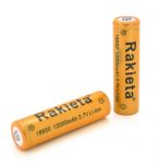 Акумулятор PowerMaster Rakieta 18650 Li-Ion 1200 mAh BL 2 шт