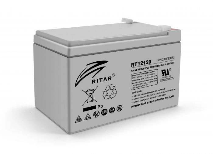 Акумуляторна батарея Ritar 12V 12AH (RT12120/03224) AGM
