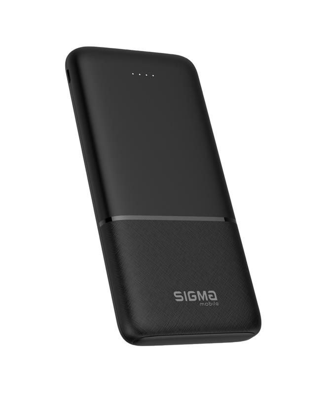 Універсальна мобільна батарея Sigma mobile X-Power SI10A1Q 10000mAh Black (4827798424711)