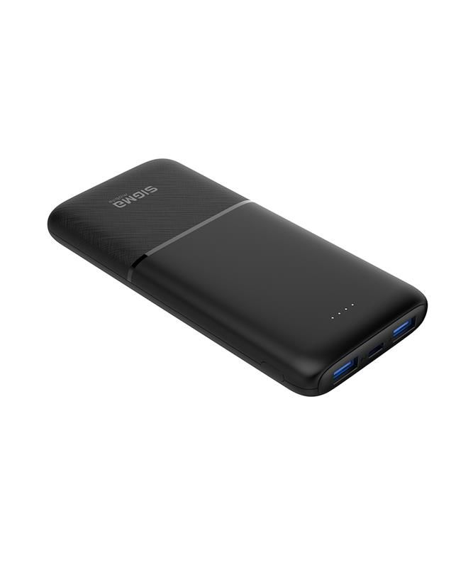 Універсальна мобільна батарея Sigma mobile X-Power SI10A1Q 10000mAh Black (4827798424711)