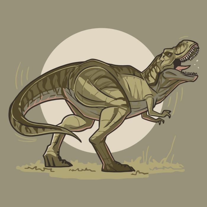 Картина за номерами "Тиранозавр 2" 15027-AC 30х30 см