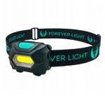 Налобний ліхтар Forever Light Basic COB 3W 135lm 3 x AAA (5900495921048)