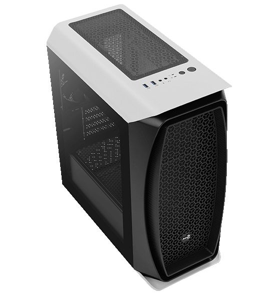 Корпус AeroCool Aero One Mini Frost-G-WT-v1 (ACCS-PB18043.21) White без БЖ