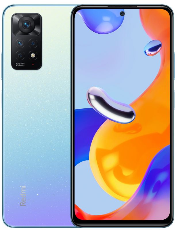 Смартфон Xiaomi Redmi Note 11 Pro 8/128GB Dual Sim Star Blue_EU_