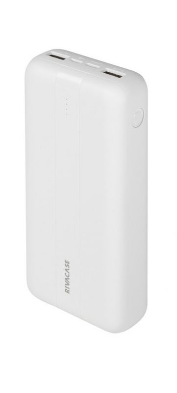 Універсальна мобільна батарея Rivacase VA2081 20000 mAh White (PB931071)