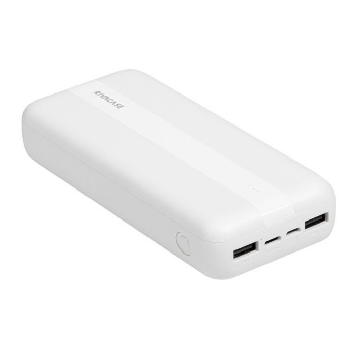 Універсальна мобільна батарея Rivacase VA2081 20000 mAh White (PB931071)