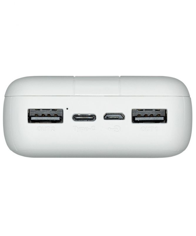 Універсальна мобільна батарея Rivacase VA2081 20000 mAh White (PB931071)