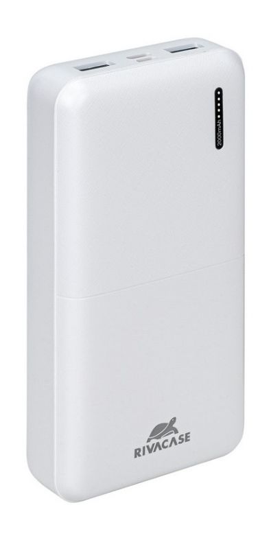 Універсальна мобільна батарея Rivacase VA2572 20000 mAh White (PB931088)