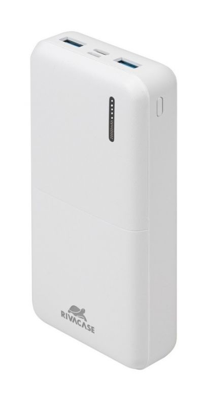 Універсальна мобільна батарея Rivacase VA2572 20000 mAh White (PB931088)