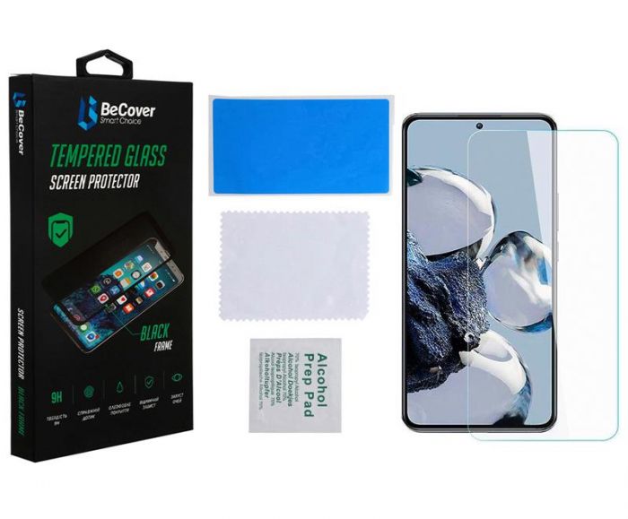 Захисне скло BeCover для Xiaomi 12T/12T Pro Crystal Clear Glass 3D (708557)