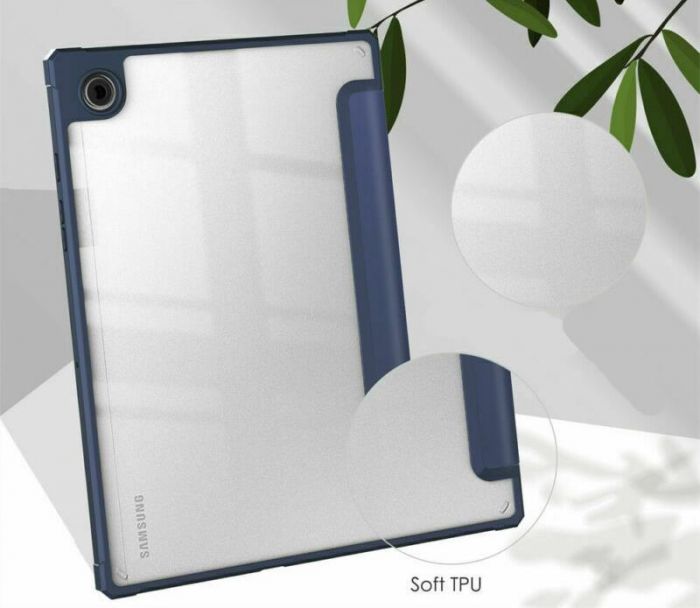 Чохол-книжка BeCover Soft Edge для Samsung Galaxy Tab A8 SM-X200/SM-X205 Deep Blue (708357)