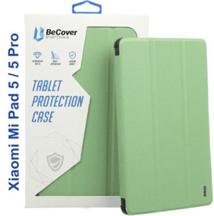 Чохол-книжка BeCover Soft Edge для Xiaomi Mi Pad 5/5 Pro Green (708330)