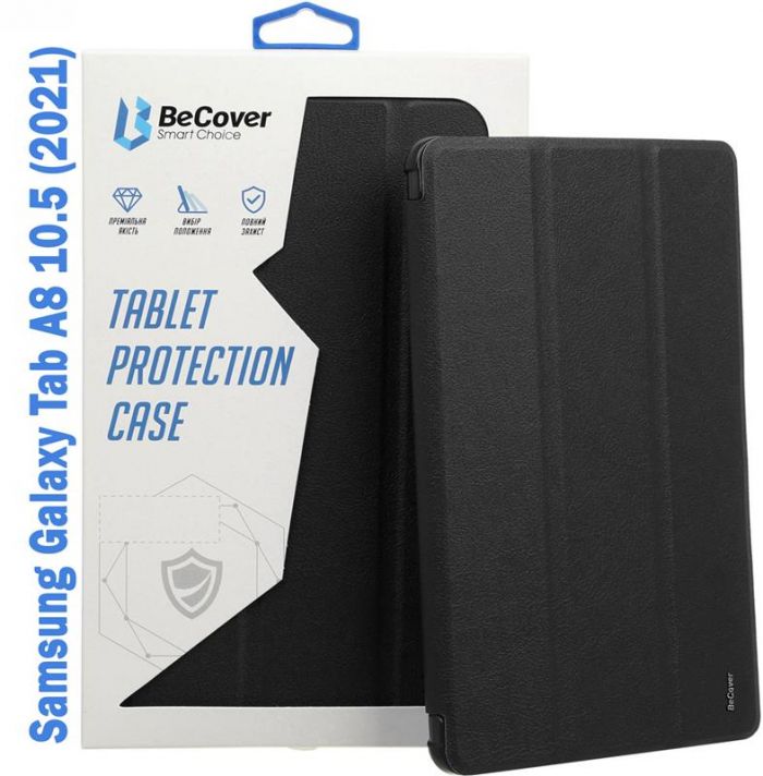 Чохол-книжка BeCover Flexible TPU Mate для Samsung Galaxy Tab A8 SM-X200/SM-X205 Black (708377)