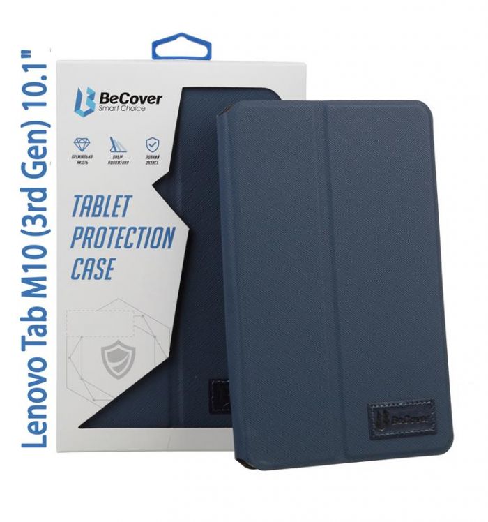 Чохол-книжка BeCover Premium для Lenovo Tab M10 TB-328F (3rd Gen) 10.1" Deep Blue (708338)