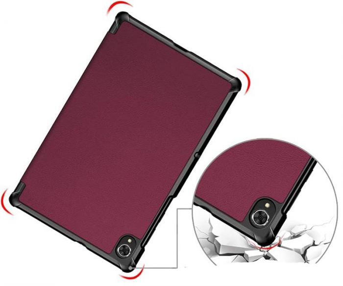 Чохол-книжка BeCover Smart для Nokia T20 10.4" Red Wine (708046)