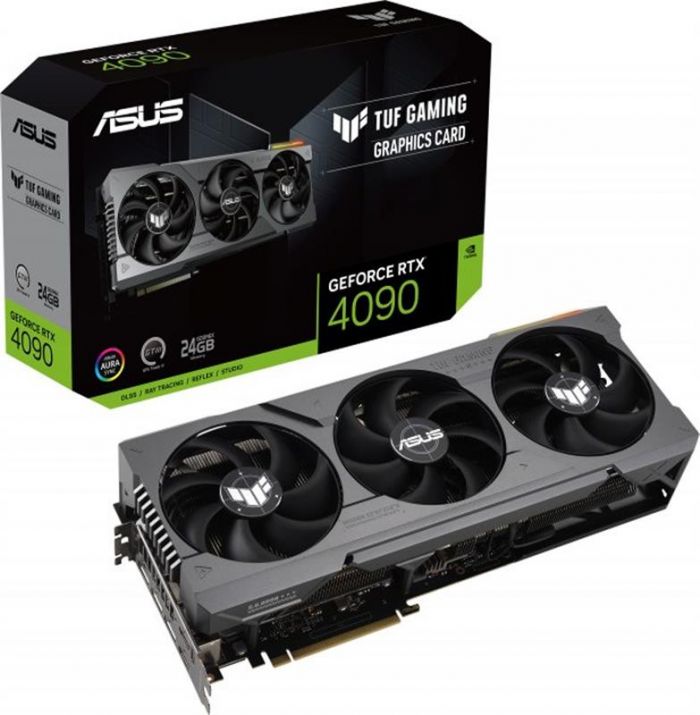 Відеокарта GF RTX 4090 24GB GDDR6X TUF Gaming Asus (TUF-RTX4090-24G-GAMING)