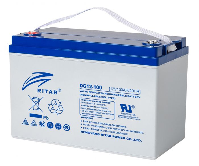 Акумуляторна батарея Ritar 12V 100AH (DG12-100) GEL