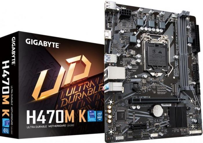 Материнська плата Gigabyte H470M K Socket 1200