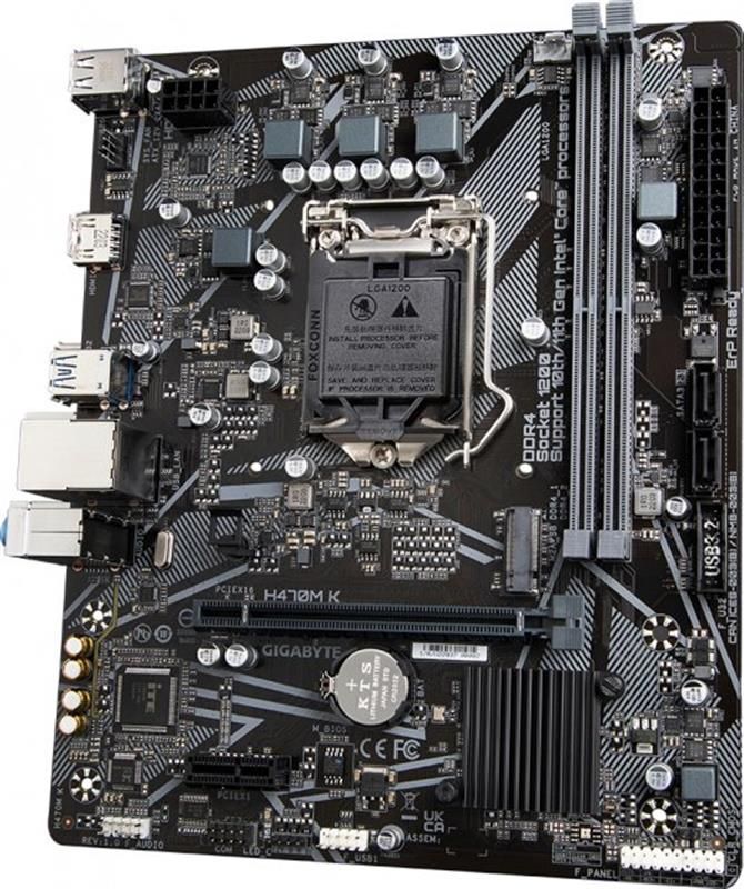 Материнська плата Gigabyte H470M K Socket 1200