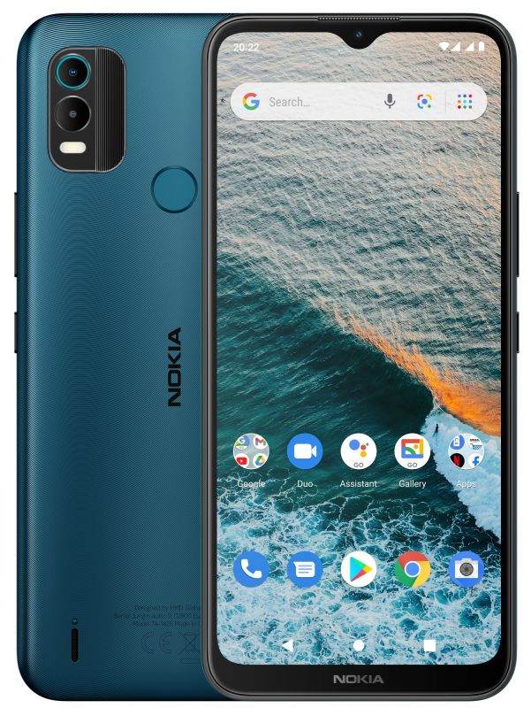 Смартфон Nokia C21 Plus 3/32GB Dual Sim Cyan