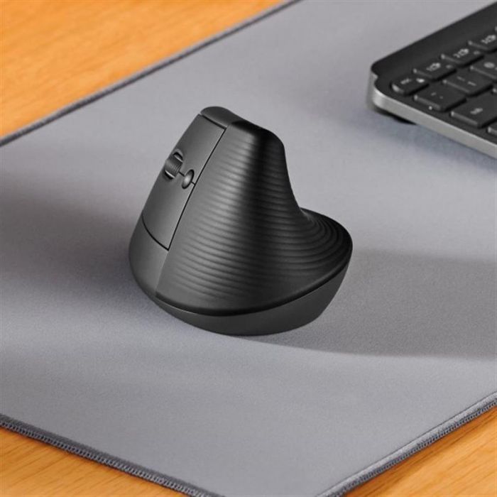 Мишка бездротова Logitech Lift Vertical Ergonomic (910-006474) Graphite USB