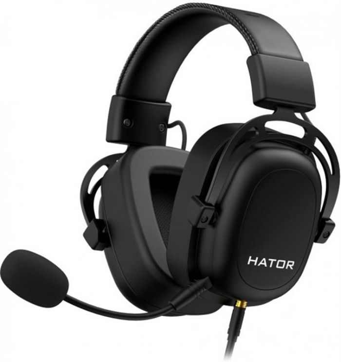 Гарнiтура Hator Hypergang 7.1 USB Black (HTA-840)