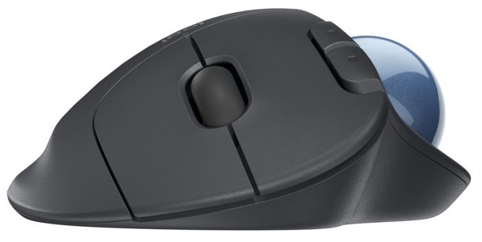Мишка бездротова Logitech Ergo M575 Mouse Graphite (910-006221)
