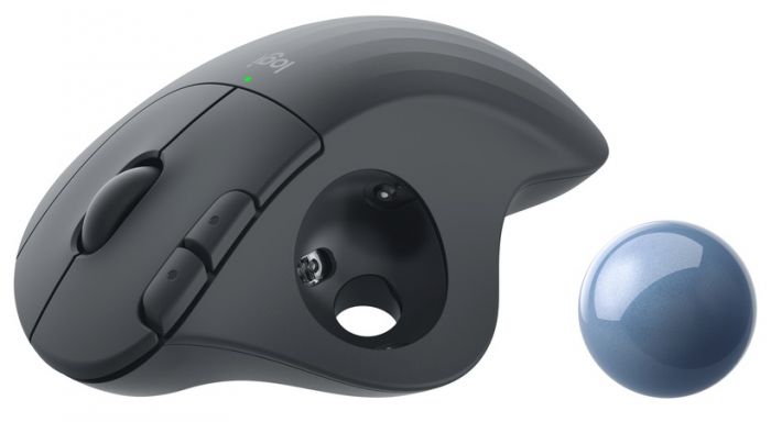 Мишка бездротова Logitech Ergo M575 Mouse Graphite (910-006221)