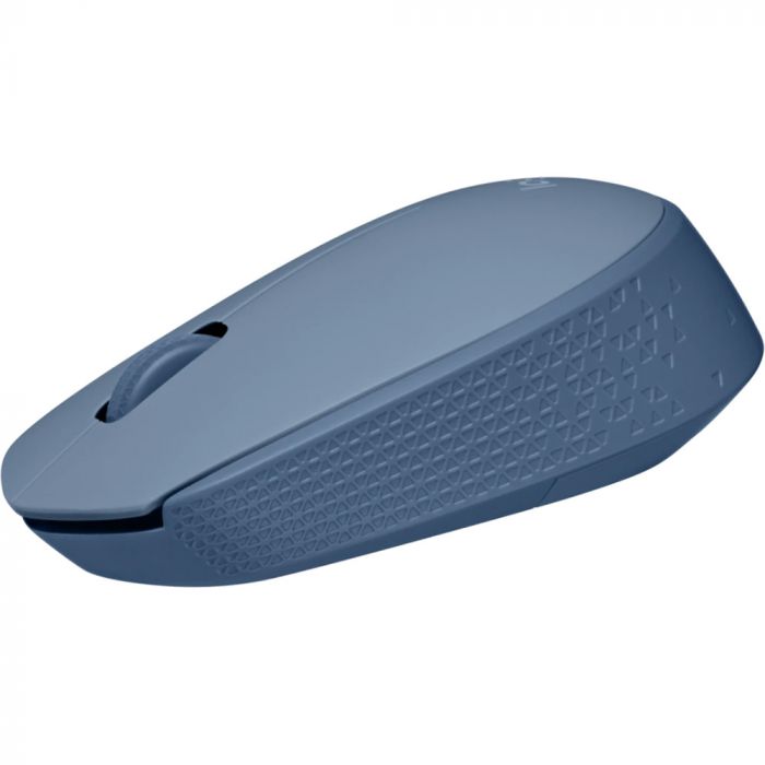 Мишка бездротова Logitech M171 Blue/Gray (910-006866)