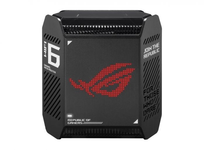 Бездротовий маршрутизатор Asus ROG Rapture Gaming Mesh System GT6 (1PK black)